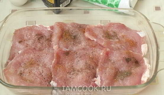 мясо по-французски из свинины