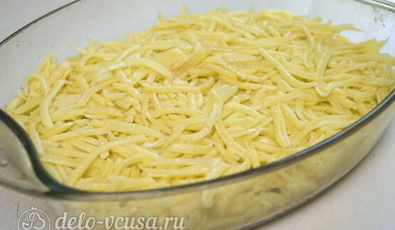 мясо по-французски с картофелем