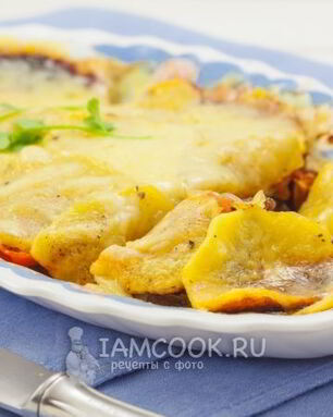 Мясо по-французски в микроволновке