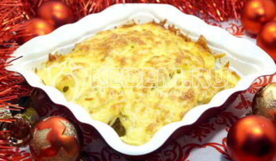 рождественское мясо по-французски