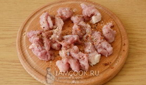 свинина по-французски в духовке