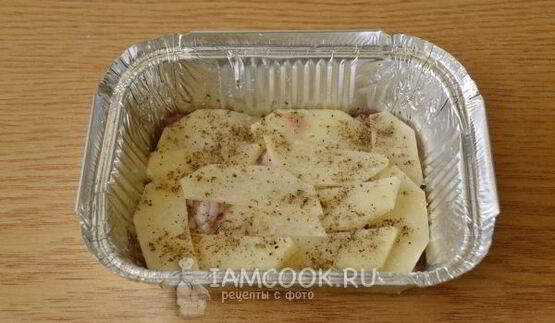 свинина по-французски в духовке