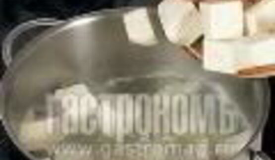 бифштекс шатобриан с пюре из сельдерея