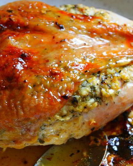 Рецепт фаршированной курицы в духовке