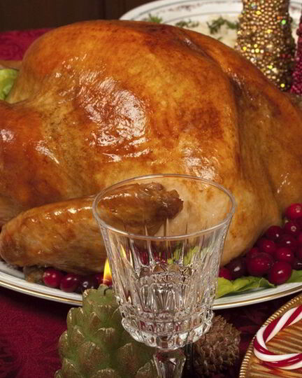 Рецепт индейки с клюквой