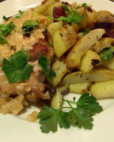 Рецепт кролика в молоке