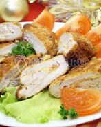 Куриные кармашки с сыром