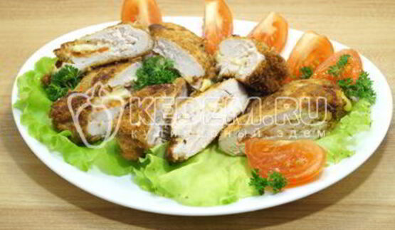 куриные кармашки с сыром