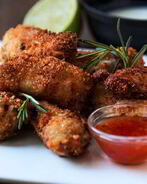 Куриные крылышки в маринаде из пахты