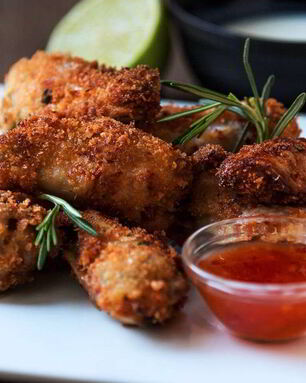 Куриные крылышки в маринаде из пахты