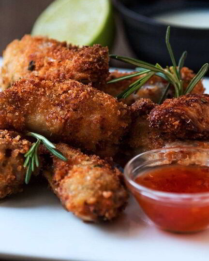 Рецепт куриных крылышек в маринаде из пахты