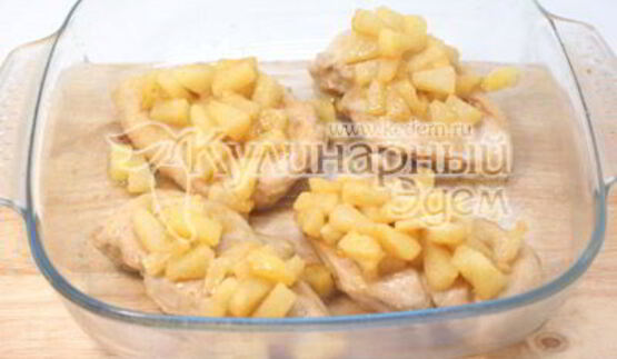 курица под ананасами страсть амура