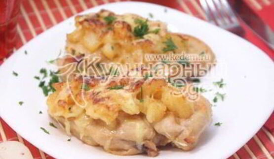 курица под ананасами страсть амура