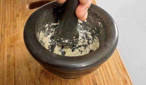 курица с ежевикой