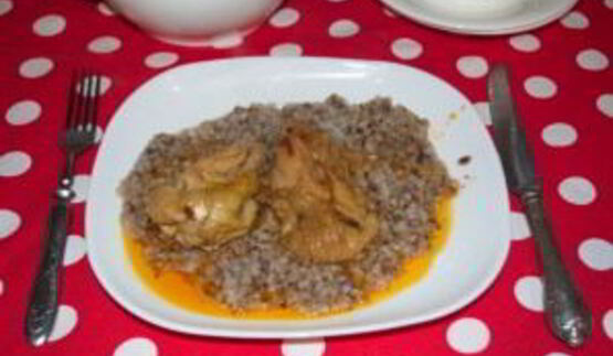 мясо под сметанным соусом