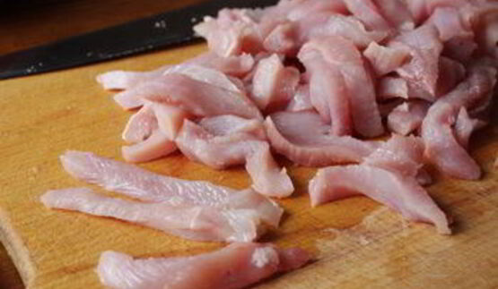 стир-фрай из индейки с зеленой фасолью