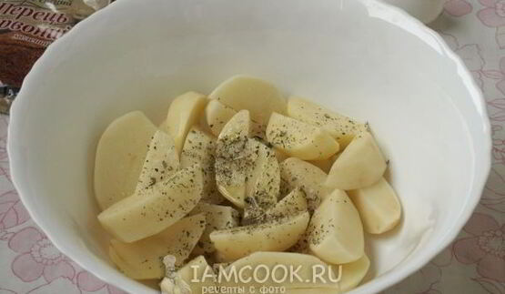 свиная лопатка в духовке с картошкой