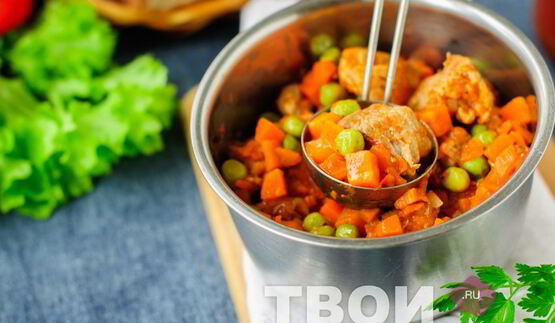 свинина тушеная