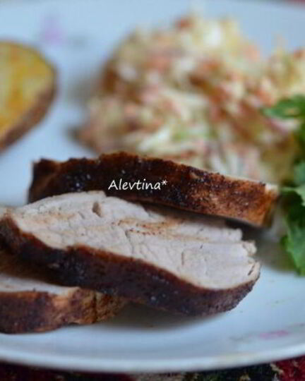 Рецепт свиного филе с медовой глазурью