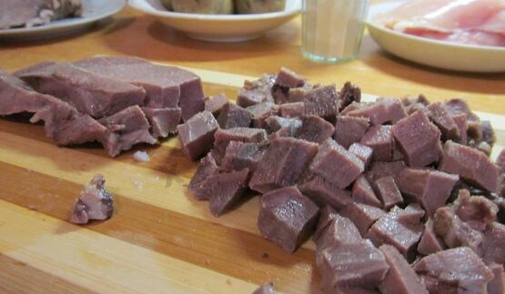 свиной желудок фаршированный