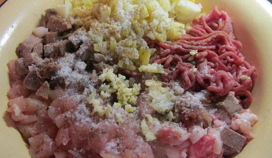 свиной желудок фаршированный