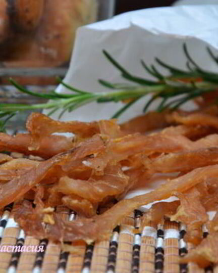 Рецепт сыровяленых куриных палочек
