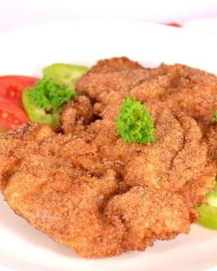 Жареное куриное филе с корочкой