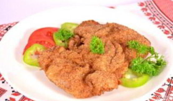 жареное куриное филе с корочкой