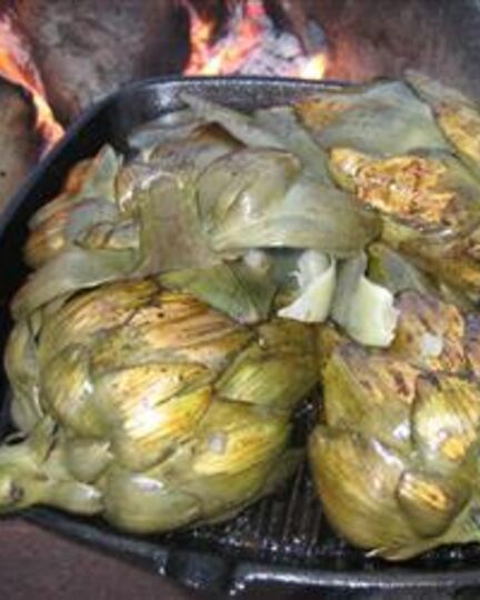 Рецепт артишоков ны гриле