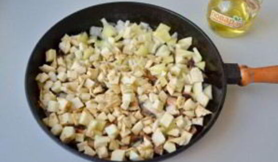 баклажаны, фаршированные грибами