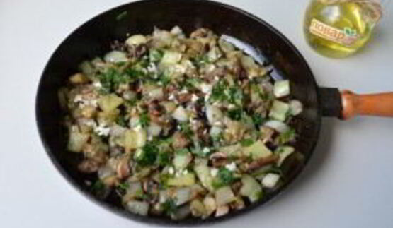 баклажаны, фаршированные грибами