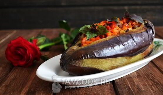 баклажаны с бараниной в духовке