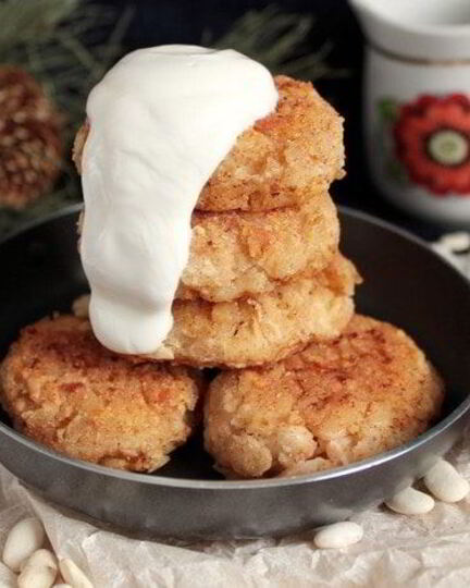 Рецепт биточков из фасоли и сыра