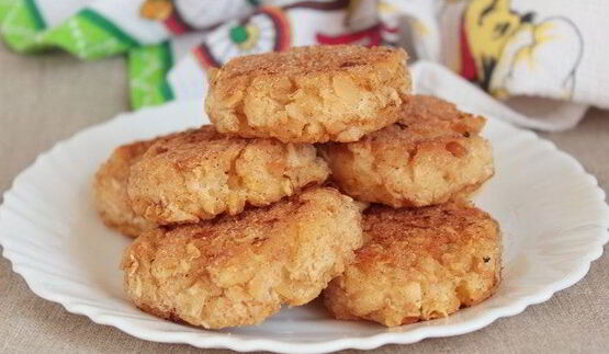 биточки из фасоли и сыра