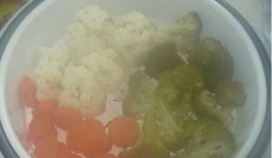 брокколи и цветная капуста в мультиварке