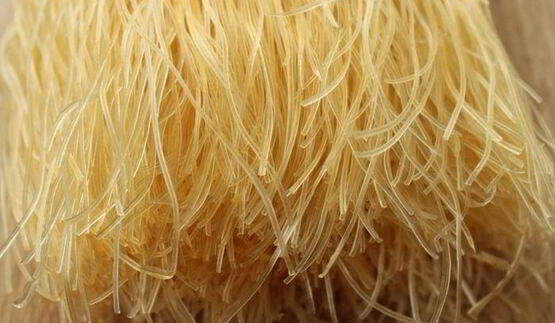 чап-чой с креветками, грибами и стручковой фасолью