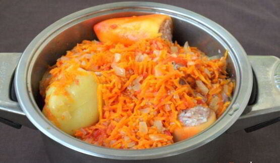 фаршированный перец с индейкой