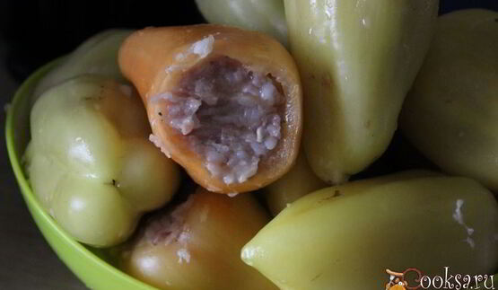 фаршированный перец в мультиварке