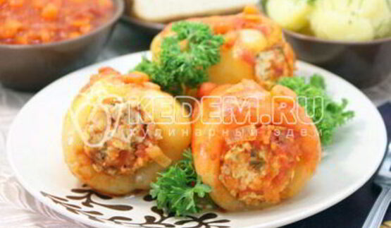 фаршированные перцы