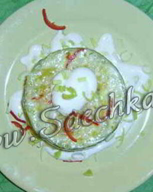 Кабачки фаршированные из микроволновки