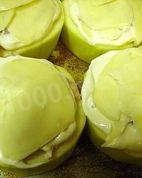 Кабачки фаршированные рисом и рыбой