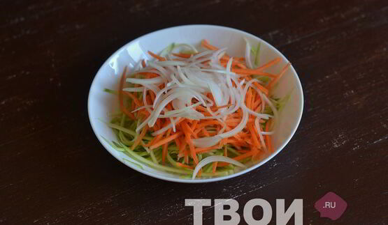 кабачки по-корейски