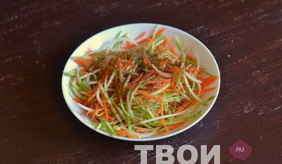 кабачки по-корейски