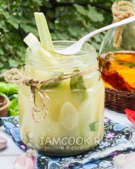 Рецепт кабачков в горчичном маринаде на зиму