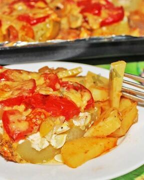 Кабачки запеченные в фольге в духовке