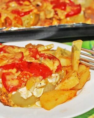 Кабачки запеченные в фольге в духовке