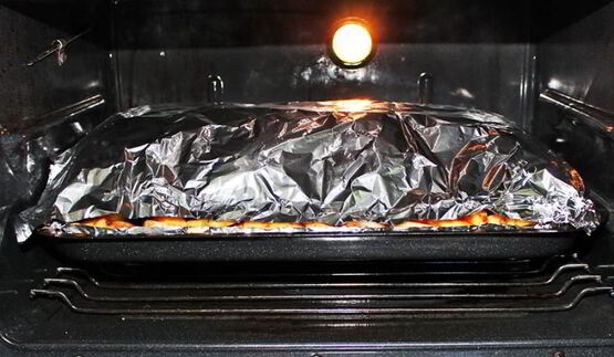 кабачки запеченные в фольге в духовке