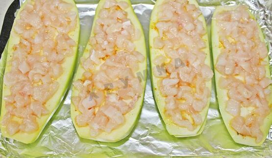 кабачки запеченные в фольге в духовке