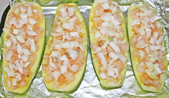 кабачки запеченные в фольге в духовке