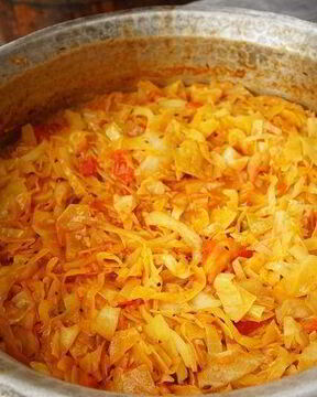 Капуста тушеная для детей